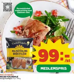 Coop MAJSKYCKLING BRÖSTFILÉER erbjuda