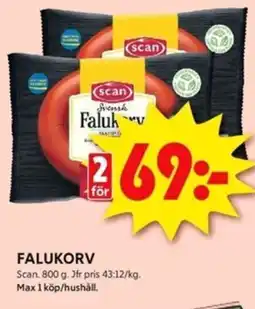 ICA Kvantum SCAN Falukorv erbjuda