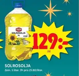 ICA Kvantum ZEIN Solrosolja erbjuda