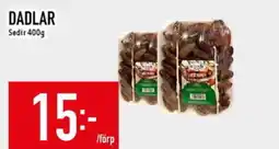 Matdax Dadlar erbjuda