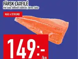 Matdax Färsk laxfilé erbjuda