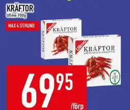 Matdax ULLMO Kräftor erbjuda