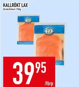 Matdax Kallrökt lax erbjuda