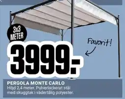 ÖoB Pergola monte carlo erbjuda