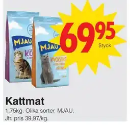 Matöppet Kattmat erbjuda