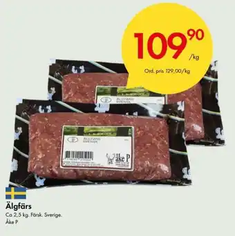 Åke P Älgfärs 2,5kg