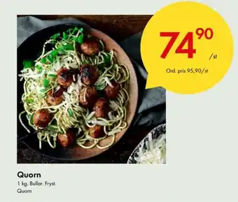 Snabbgross Quorn Bullar 1kg erbjuda