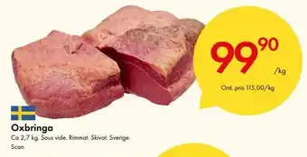 Snabbgross Scan Oxbringa 2,7kg erbjuda