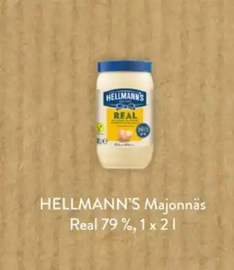 Hellmann's Majonnäs Real 79 %, 1x2l