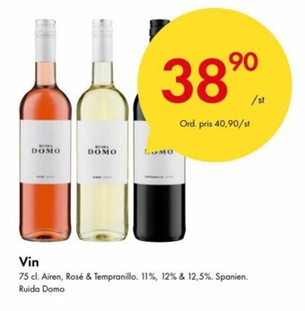 Snabbgross Ruida Domo Vin 75cl erbjuda