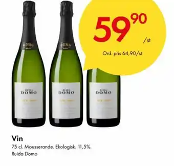 Snabbgross Ruida Domo Vin 75 cl erbjuda