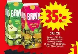 ICA Maxi JUICE erbjuda