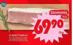 ICA Maxi FLÄSKYTTERFILÉ erbjuda