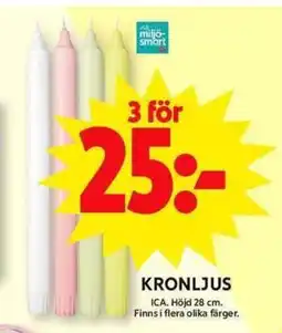 ICA Maxi KRONLJUS erbjuda