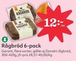 Hemköp Rågbröd 6-pack erbjuda