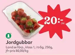 Hemköp Jordgubbar erbjuda