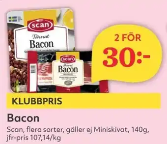 Hemköp SCAN Bacon erbjuda