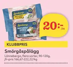 Hemköp Smörgåspålägg erbjuda