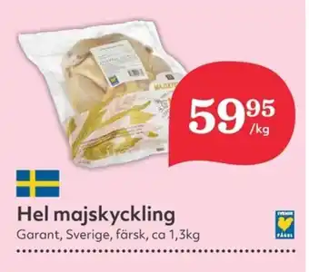 Hemköp GARANT Hel majskyckling erbjuda