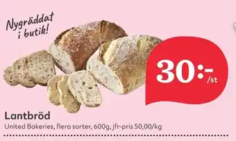 Hemköp Lantbröd erbjuda