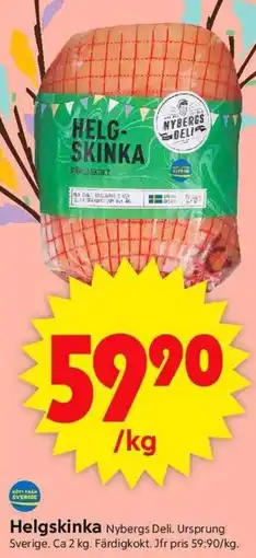 ICA Supermarket Helgskinka erbjuda