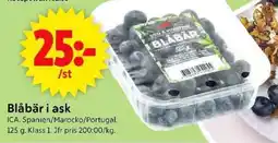 ICA Supermarket Blåbär i ask erbjuda