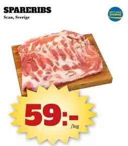 Bonum Matmarknad SPARERIBS erbjuda