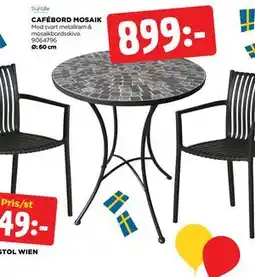 Jem&Fix CAFÉBORD MOSAIK erbjuda