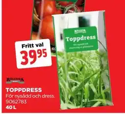 Jem&Fix TOPPDRESS erbjuda