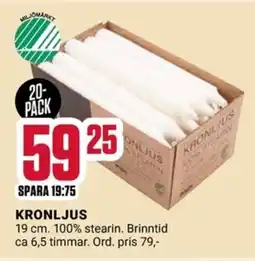 ÖoB Kronljus erbjuda