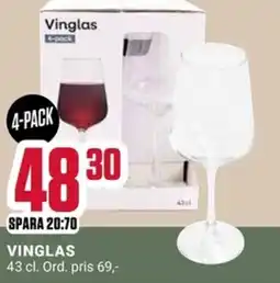 ÖoB Vinglas erbjuda