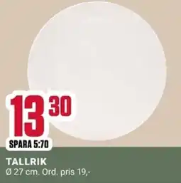 ÖoB Tallrik erbjuda