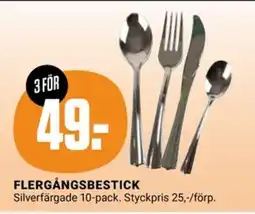 ÖoB Flergångsbestick erbjuda