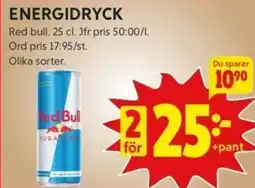 RED BULL Energidryck
