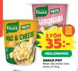 Coop KNORR Snack pot erbjuda