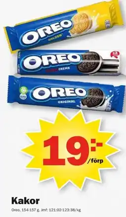 Pekås Kakor erbjuda