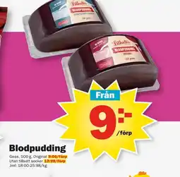 Pekås Blodpudding erbjuda