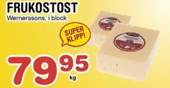 Nya Pulsen Frukostost erbjuda