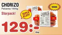 Nya Pulsen Chorizo erbjuda