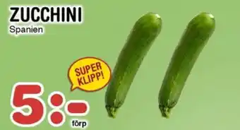 Nya Pulsen Zucchini erbjuda