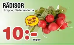 Nya Pulsen Rädisor erbjuda