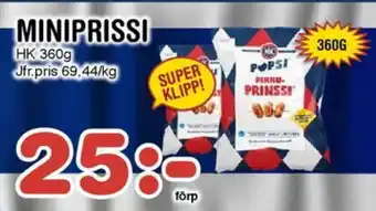 Nya Pulsen Miniprissi erbjuda