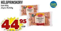 Nya Pulsen SCAN Helgprinskorv erbjuda