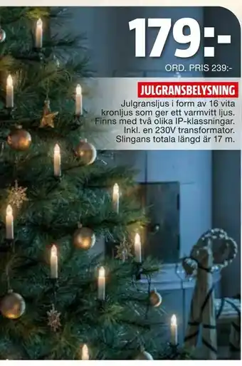 Julgransbelysning