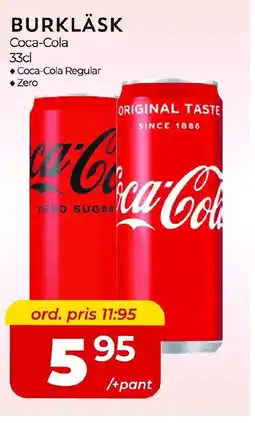 Matrix Butikerna COCA-COLA Burkläsk erbjuda