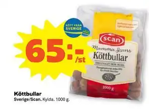 Stora Coop Köttbullar erbjuda