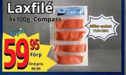 Supergrossen COMPASS Laxfilé erbjuda