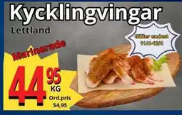 Supergrossen Kycklingvingar erbjuda