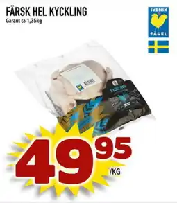 Din Mat GARANT Färsk hel kyckling erbjuda