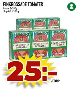 GARANT Finkrossade tomater